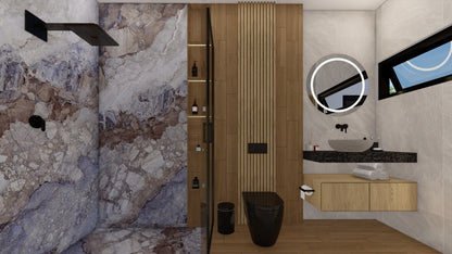 PROYECTO ARQUITECTÓNICO Y DISEÑO DE INTERIOR CASA HABITACIÓN - PROTOTIPO 7 de 10.00M X 20.00M