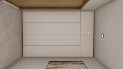 PROYECTO ARQUITECTÓNICO Y DISEÑO DE INTERIOR CASA HABITACIÓN - PROTOTIPO 6 de 8.00M x 20.00M