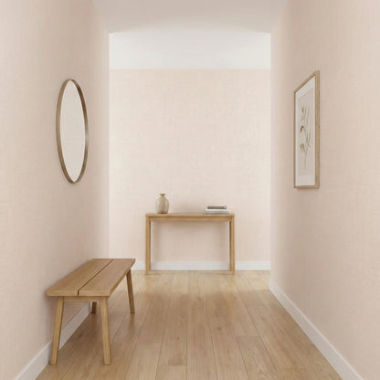 Tapiz Para Pared Textura Lino Beige Claro (78154-2)