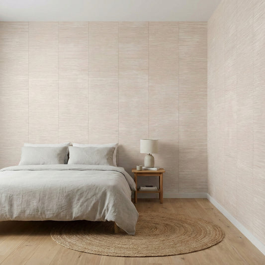 Tapiz Para Pared Efecto Bambú Beige Gris (78129-2)
