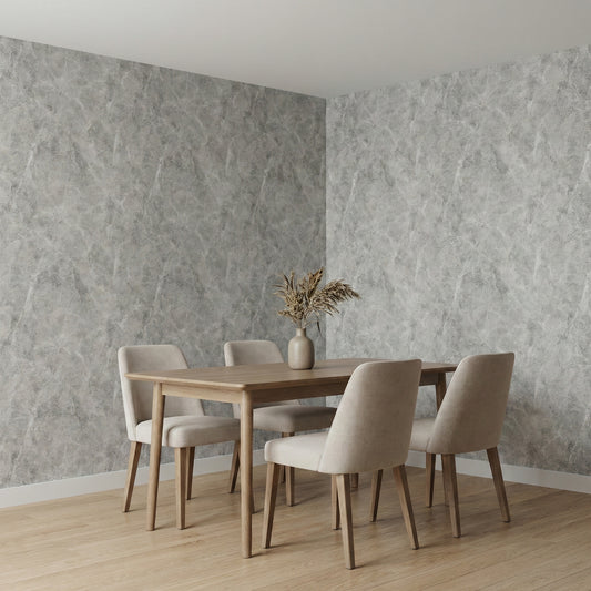 Tapiz Para Pared Liso Soft Gris Medio (78662-1)