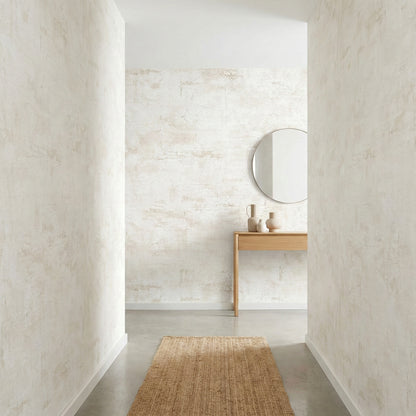 Tapiz Para Pared Efecto Hormigón Beige Taupe (30668-5)