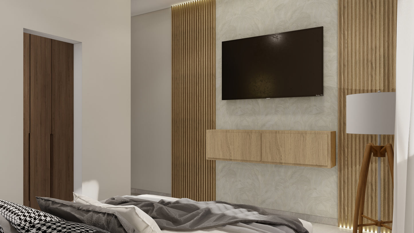 PROYECTO ARQUITECTÓNICO Y DISEÑO DE INTERIOR CASA HABITACIÓN - PROTOTIPO 1 de 7.00M x 18.00M