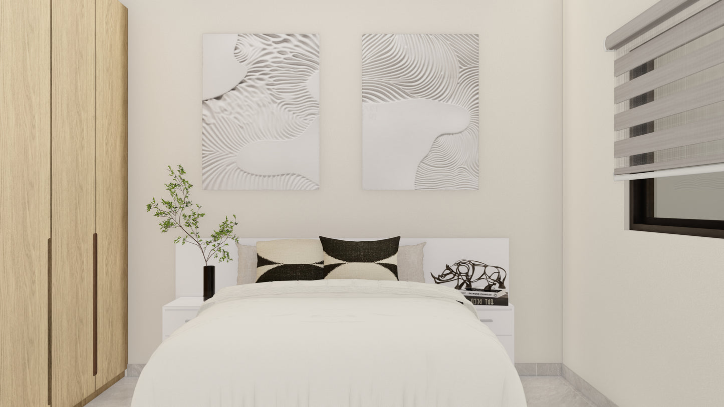 PROYECTO ARQUITECTÓNICO CASA HABITACIÓN - PROTOTIPO 2 de 7.55M x 20.00M