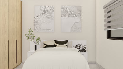 PROYECTO ARQUITECTÓNICO CASA HABITACIÓN - PROTOTIPO 2 de 7.55M x 20.00M