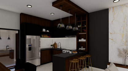 PROYECTO ARQUITECTÓNICO Y DISEÑO DE INTERIOR CASA HABITACIÓN - PROTOTIPO 8 de 10.00M X 20.00M