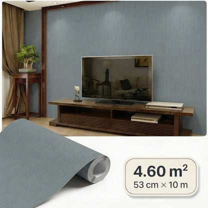 Tapiz Para Pared Gris Antracita Textura Suave [SKU 395039]