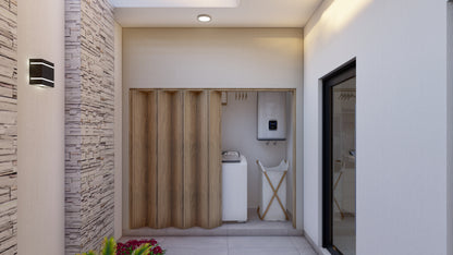 PROYECTO ARQUITECTÓNICO Y DISEÑO DE INTERIOR CASA HABITACIÓN - PROTOTIPO 5 de 8.00M x 20.00M