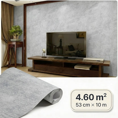 Tapiz Para Pared Gris Cemento Industrial [SKU 224033]
